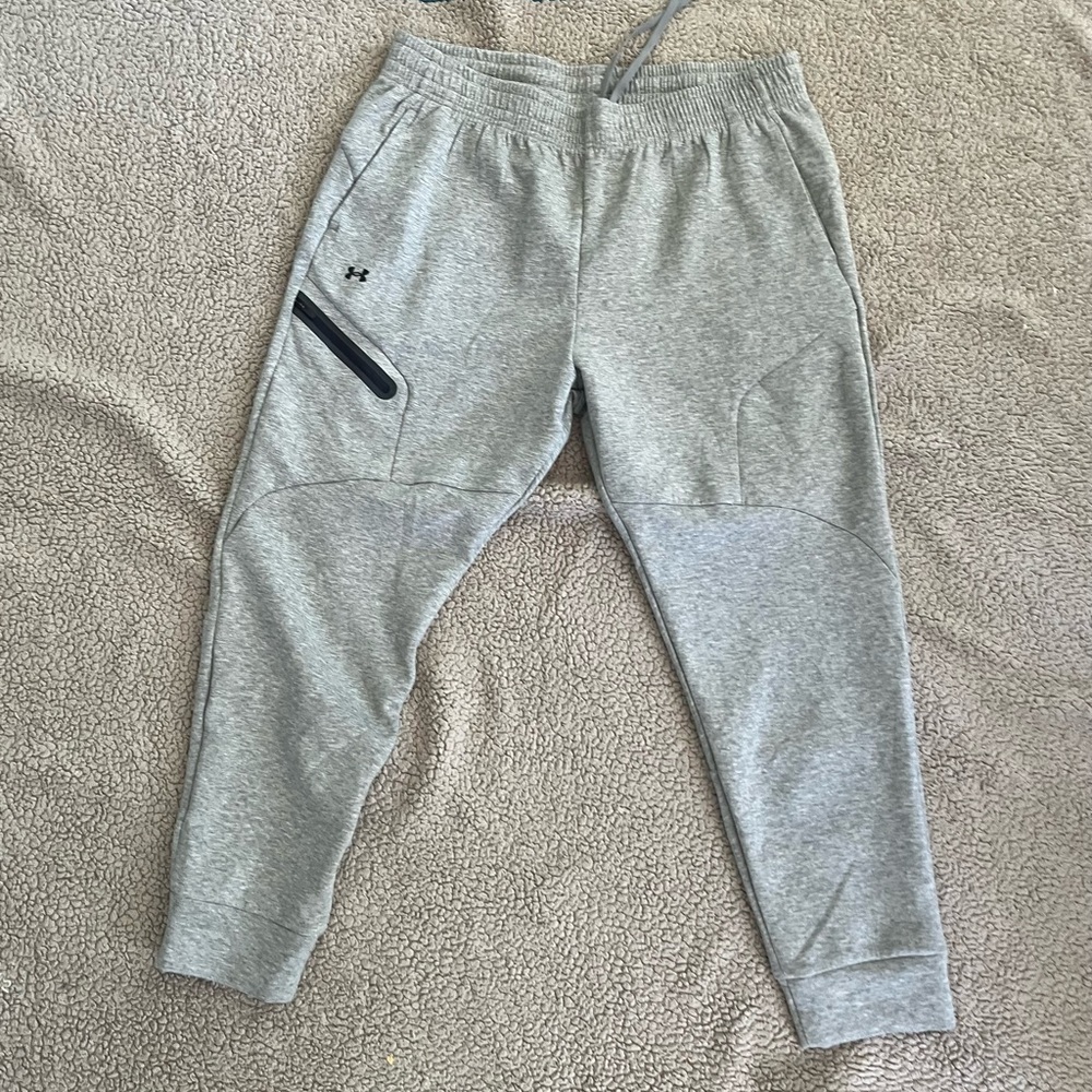 Under Armour Heather Gray Sweatpants NWOT